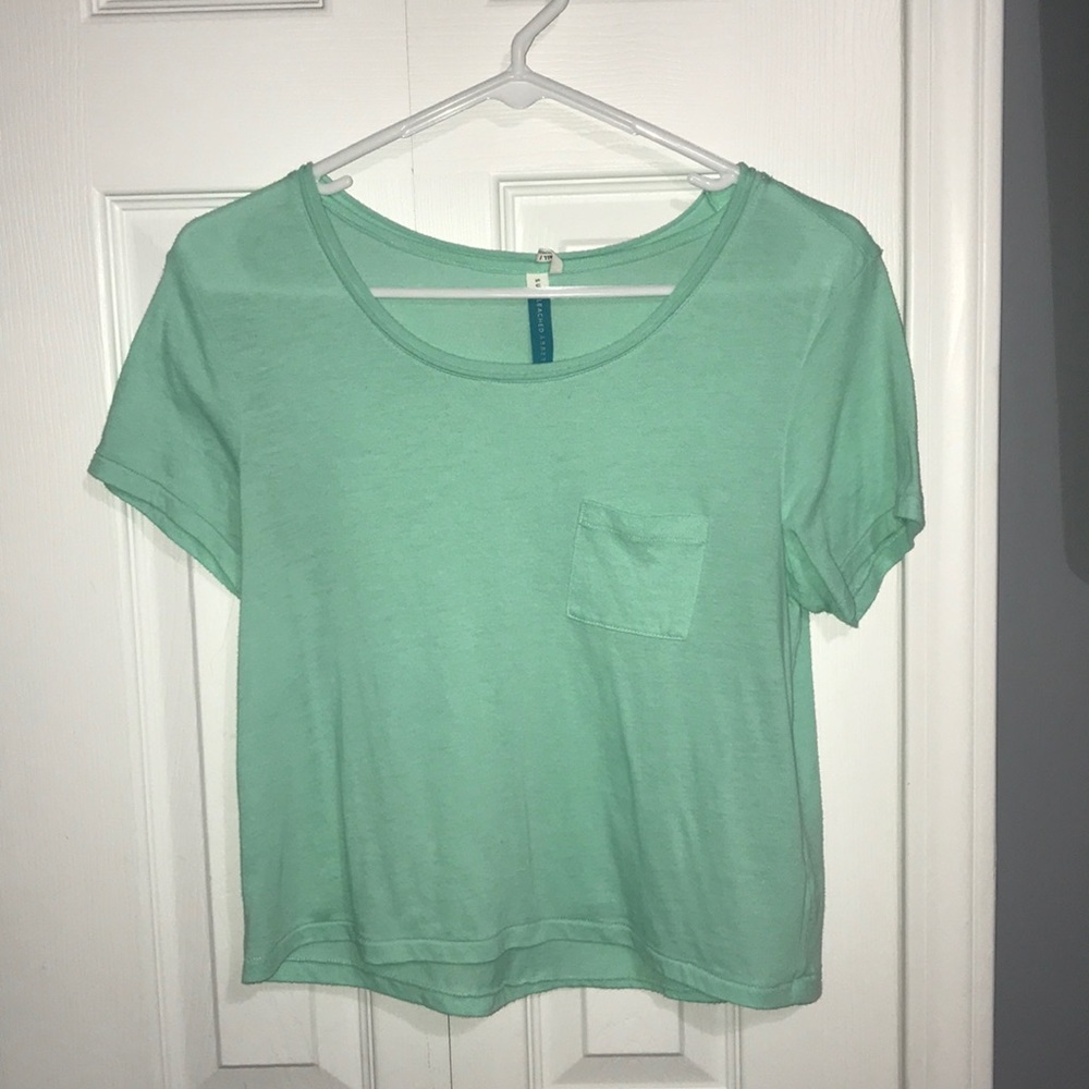 Mint green T-shirt